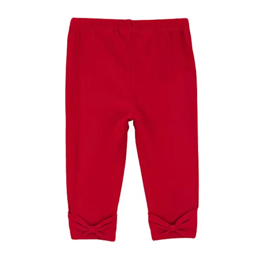 Carter's‎ Baby Girls 2-pc. Pant Set White/Red - 18M
